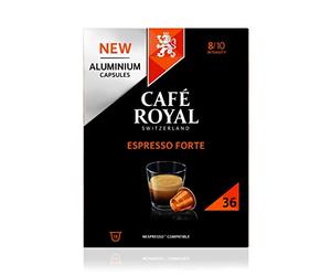 Café Royal Espresso Forte, Compatibles avec le Système Nespresso, 36 unités