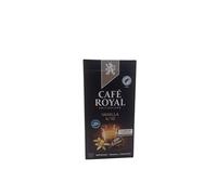 CAFE ROYAL Café royal Vanilla, capsules aluminium, intensity 4/10 - Le paquet de 10