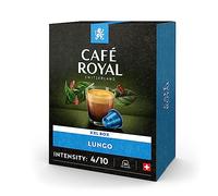Café Royal Lungo 36 Capsules pour Cafetière à Café Nespresso - Intensité 4/10 - Capsules de Café en Aluminium certifiées UTZ