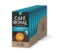 Café Royal Lungo Décaféiné - Capsules de café compatibles Nespresso, 100% Arabica, intensité 5/12, décaféiné, 100 capsules