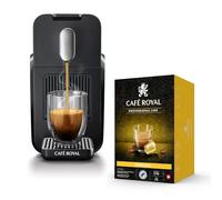 Café Royal Pro | Machine à Café BRAVA | Compatible avec Capsules Machine Pro Uniquement | Bureau & Entreprise | Ristretto, Espresso & Lungo Programmables | Prête en 15 sec | 48 Capsules Offertes