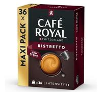 Capsules Aluminium Café Royal Ristretto x36 pour Nespresso - Sélection Rouge (Italien)