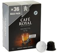 Capsules Aluminium Café Royal Ristretto x36 pour Nespresso - Sélection Rouge (Italien)