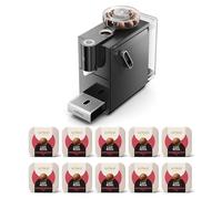 CAFE ROYAL SWITZERLAND PROFESSIONAL Machine à Café CoffeeB Cosmos + 90 Coffee Balls Espresso Supremo - 100% Compostables