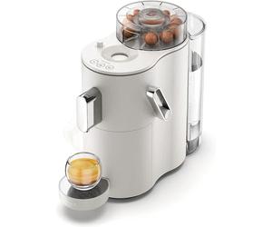 CAFE ROYAL SWITZERLAND PROFESSIONAL Machine à Café CoffeeB Globe Blanc 1.3L - Compatible Boules de Café 100% Compostables, Écologique, Programmable, Design