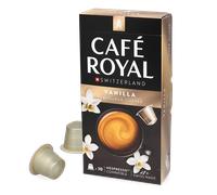 CAFE ROYAL Café royal Vanilla, capsules aluminium, intensity 4/10 - Le paquet de 10