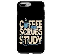 Café Scrubs Study Nurse Student Motivation Coque pour iPhone 7 Plus/8 Plus