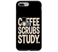 Café Scrubs Study Nurse Student Motivation Coque pour iPhone 7 Plus/8 Plus