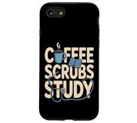 Café Scrubs Study Nurse Student Motivation Coque pour iPhone SE (2020) / 7/8