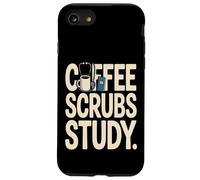 Café Scrubs Study Nurse Student Motivation Coque pour iPhone SE (2020) / 7/8