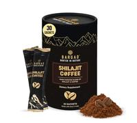 Café Shilajit de qualité supérieure - Infusé avec du shilajit pur de l'Himalaya pour l'énergie, la concentration et l'endurance - Café adaptogène pour la vitalité et le bien-être (30 pièces)