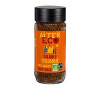 Café soluble 100 % Arabica Bio Alter Eco - Bocal de 100 g