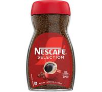 Café soluble intense 200 g Café instantané Robusta torréfié goût riche et puissant préparation rapide