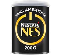 Café soluble noir instantané sans amertume avec fine mousse - Pot de 200g pour une pause café douce et équilibrée - Lot de 3