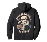 Café Squelette Espresso Yourself to Death Sweat à Capuche