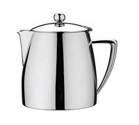 Café Stål Art Deco Théière 800 ml en Acier Inoxydable 18/10, Finition Miroir