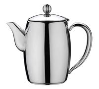 Café Stål Bellux Cafetière 480 ml en Acier Inoxydable 18/10, Manche Creuse Résistant à la Chaleur