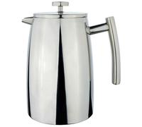 Café Stål Cafetière à Piston en Acier Inoxydable, 12 Tasses Expresso, Finiton Miroir