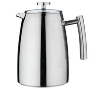 Café Stål Cafetière à Piston en Acier Inoxydable, 3 Tasses Expresso, Finiton Miroir
