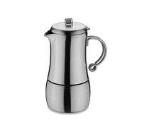 Café Stål Elements Cafetière Italienne 10 Tasses Expresso en Acier Inoxydable, Finition Satinée
