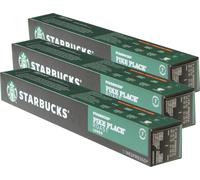Café Starbucks Pike Place Roast, set de 3 capsules, Lungo, Medium Roast, café torréfié, compatible Nespresso, capsules de café, 30 capsules