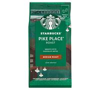 Café Starbucks Pike Place, torréfaction moyenne, café torréfié, doux, note chocolatée, grains entiers, 200g