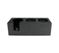 Café Tamper ,Compatible Avec Lelit 57 Mm 57,5 Mm Pression Constante | Outils De Distributeur D'élasticité Accessoires Pour Machine À Espresso(57mm Tamper Holder black,57mm)