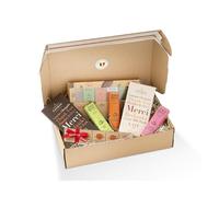 Café-Tasse - Box "Merci" boite découverte de 24 mini-tablettes de chocolat assorties.