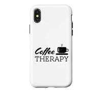 Café Thérapie Tasse À Café Design Humour Look Vintage Coque pour iPhone X/XS