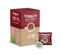 Caffè Toraldo – Miscela Forte & Cremoso – Boîte 50 dosettes ESE44 7,2 g