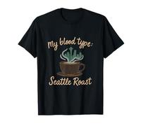 Café torréfié Seattle Skyline Hometown Pride T-Shirt