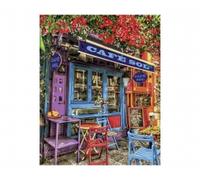 Café tout en couleur La peinture numérotée