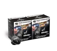 Café Ubago en Capsules Café Espresso Colombie, Capsules compatibles Dolce Gusto, Intensité 5/8, Offre de 96 unités