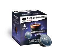 Café Ubago en Capsules Café Espresso Décaféiné, Capsules compatibles Dolce Gusto, Intensité 5/8, Offre de 48 unités
