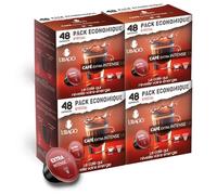 Café Ubago en Capsules Café Espresso Extra Intense, Capsules compatibles Dolce Gusto, Intensité 8/8, Offre de 192 unités
