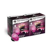 Café Ubago en Capsules Café Espresso Intense, Capsules compatibles Dolce Gusto, Intensité 7/8, Offre de 96 unités