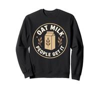 Café végétalien au Lait d'avoine sans Produits laitiers à Base de Plantes Sweatshirt