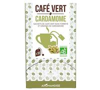 Café Vert Cardamome - 18 sachets - Aromandise