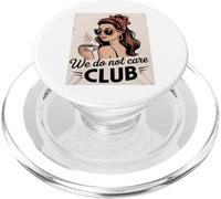 Café We Do Not Care Club Merch Wdnc Merch Wdnc Club PopSockets PopGrip pour MagSafe