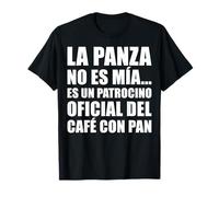 Cafecito Pan Dulce y Chisme, Mexican Slang Spanish Sarcasm T-Shirt