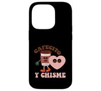 Cafecito y chisme Coffee Cups Coque pour iPhone 14 Pro