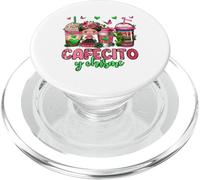 Cafecito y chisme Coffee Cups PopSockets PopGrip pour MagSafe