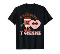 Cafecito y chisme Coffee Cups T-Shirt
