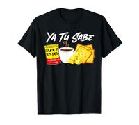 Cafecito y Pan Dulce Cafecito Y Chisme Latina Cuisine Mexicaine T-Shirt