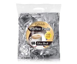 Caféclub - Supercreme Coffee Pads Extra Dark - 100 pads