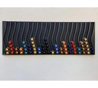 Cafedeco Porte Capsules compatible nespresso Distributeur géant capacité 200 Capsules BK