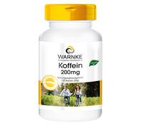 Caféine 200 mg - 120 gélules - Végan | Warnke Vitalstoffe - Qualité des pharmacies allemandes