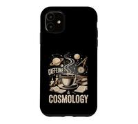 Caféine et cosmologie Astronomie Amateur de café Coque pour iPhone 11
