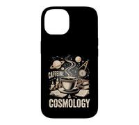 Caféine et cosmologie Astronomie Amateur de café Coque pour iPhone 14