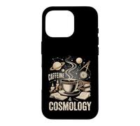 Caféine et cosmologie Astronomie Amateur de café Coque pour iPhone 16 Pro